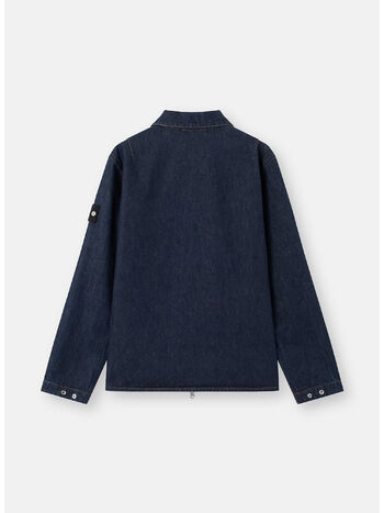 CAMICIA LIGHT BULL DENIM, VJ201 BLUE RINSE, small