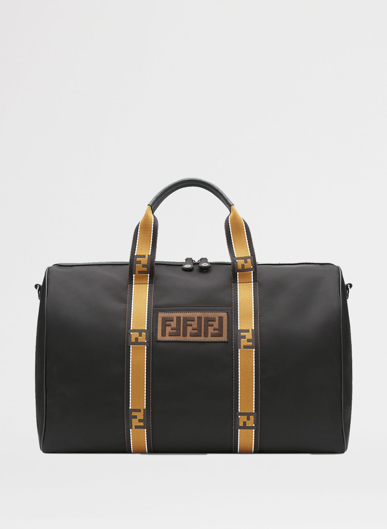 FENDI BORSA DA VIAGGIO Nero Susi