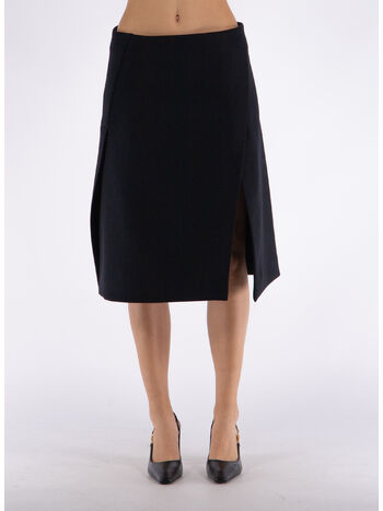 GONNA MIDI SLIT, 1000 BLACK, small