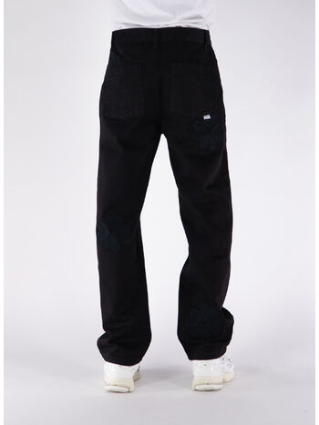 JEANS CLOVER, BLACK, small