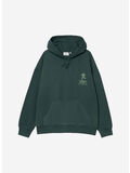 FELPA HOODED DISTANCE, 05A4J DARK FIR STONE DYED, thumb