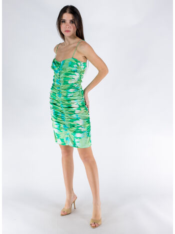 ABITO SILK STRETCH SATIN MINI, 796 LILY GREEN, small