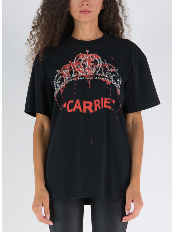 T-SHIRT CARRIE, 999 BLACK, medium