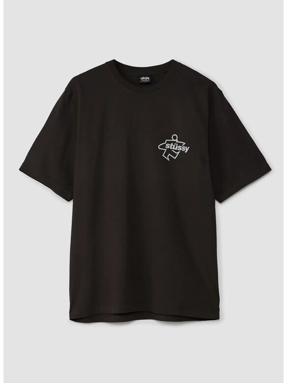 T-SHIRT SURF PIG, 0090 FADED BLACK, medium