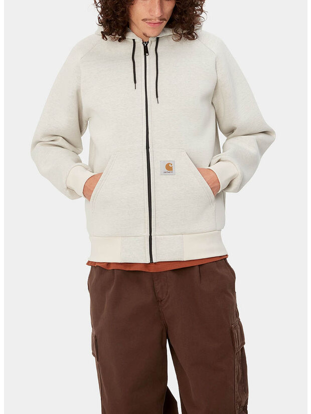 GIACCA CAR-LUX HOODED, 1QRXX SALT/GREY, large