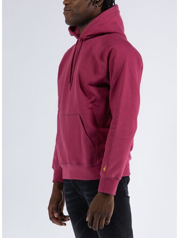 FELPA CON CAPPUCCIO CHASE, 1OFXX PUNCH/GOLD, small