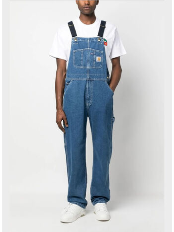 SALOPETTE BIG OVERALL, 0106 BLUE STONE WASHED, small
