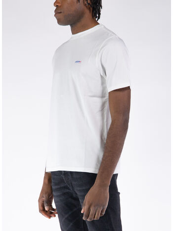T-SHIRT GIROCOLLO, 502W WHITE, small