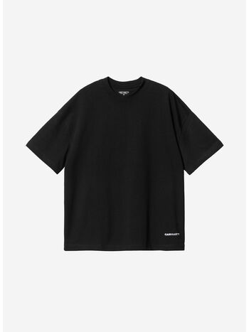 T-SHIRT LINK SCRIPT, 0D2XX BLACK/WHITE, small