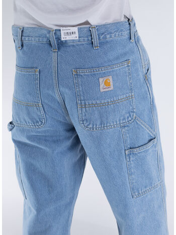 PANTALONE SINGLE KNEE, 0112 BLUE STONE BLEACHED, small