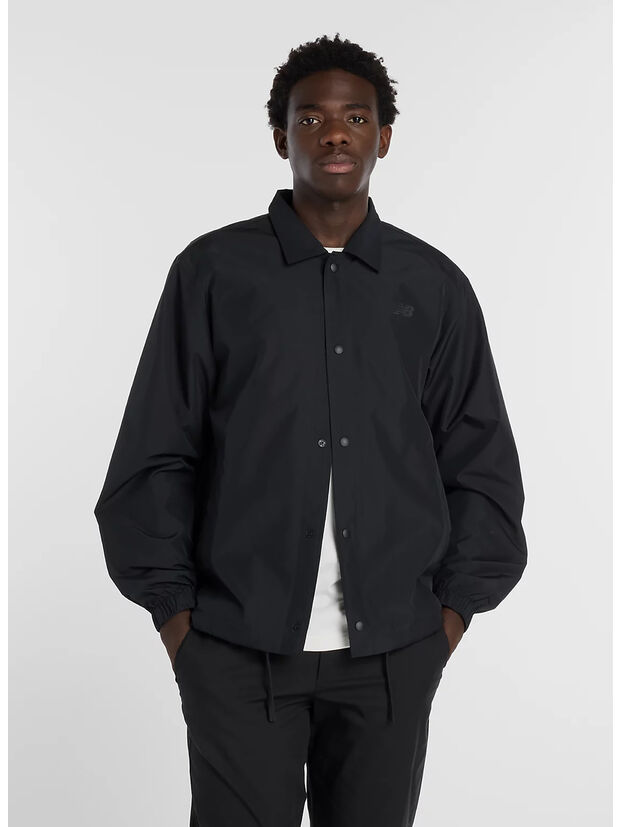 JACKET LIGHTWEIGHT COACHES, BLACK, large