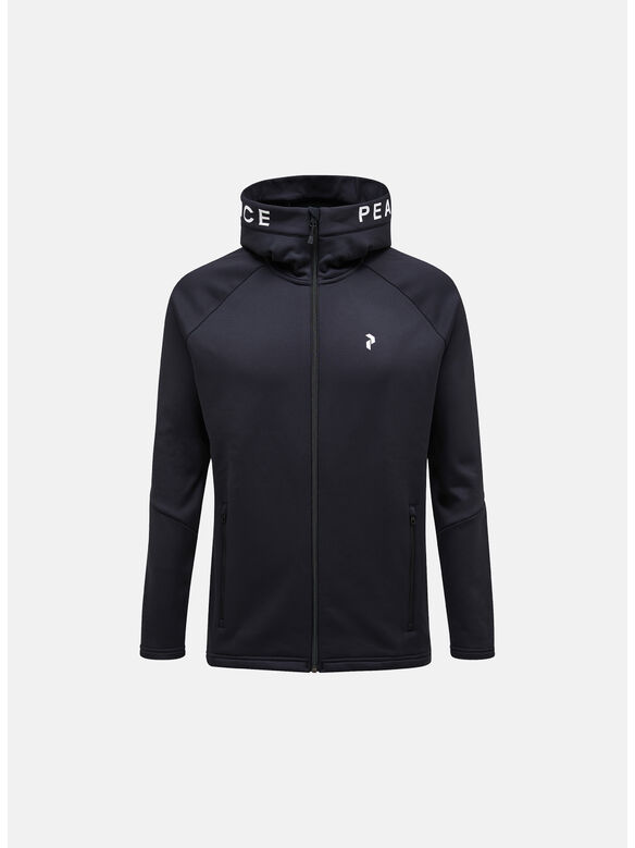FELPA RIDER ZIP, BLACK, medium