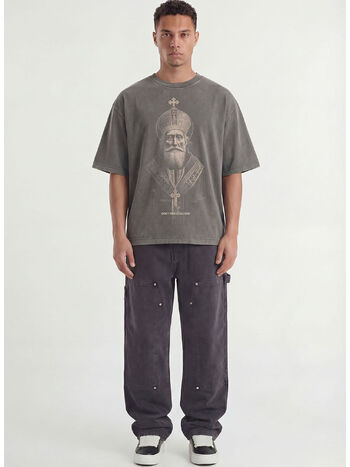 T-SHIRT TENRIKO, WASHED BLACK, small