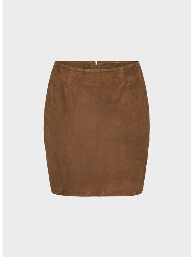 GONNA MINI SUEDE, 249 Bison, large