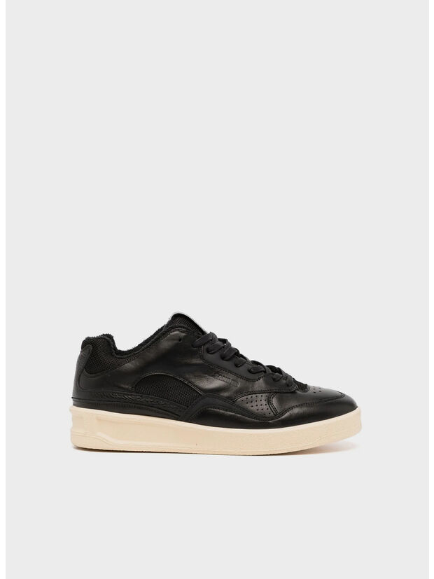 SCARPA COW LEATHER AND FABRIC MESH LOW CUT, 002 BLACK/ECRU, large