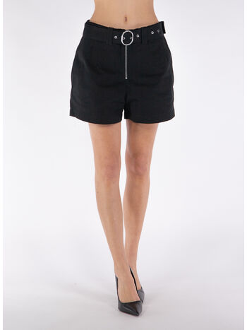 SHORT SARTORIALI CON CINTURA, 001, small