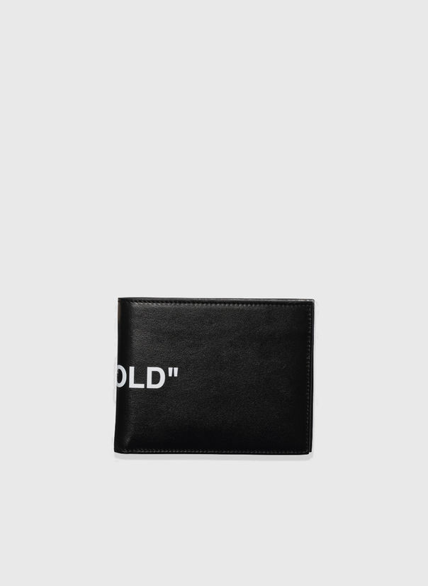 PORTAFOGLIO BLACK QUOTE, BLACK/WHITE, large
