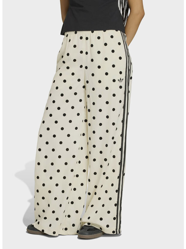 PANTALONE SATIN POLKA, WHITE, large