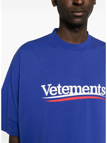 T-SHIRT CAMPAIGN LOGO, ROYAL BLUE, small