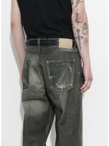JEANS THIRD CUT, Digital Black Aurora Print, small
