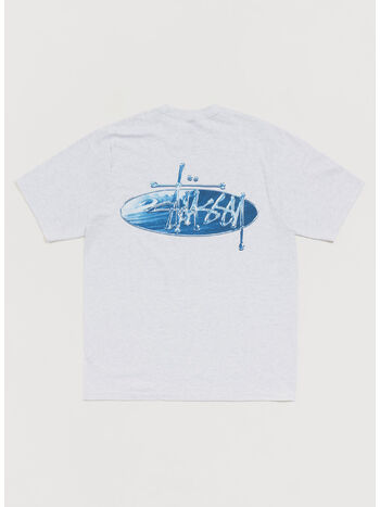 T-SHIRT WAVE, 0062 ASH HEATHER, small