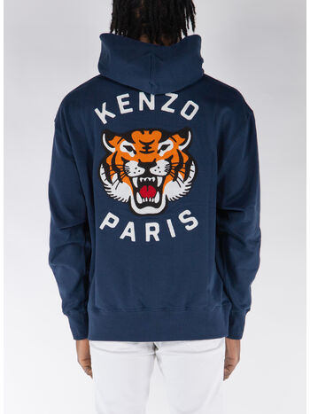 FELPA HOODIE LUCKY TIGER OVERSIZE, 77 MIDNIGHT BLUE, small