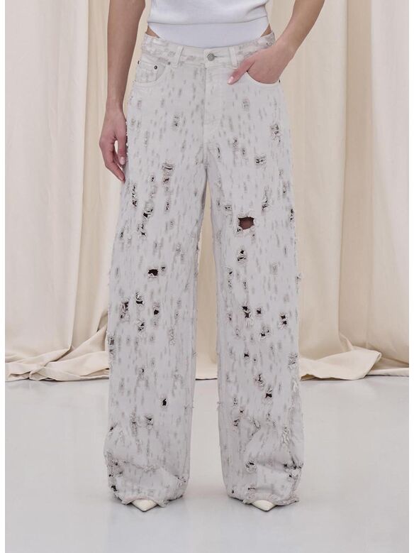 JEANS BETHANY BULL DESTROY, T0569 WIND GREY, medium