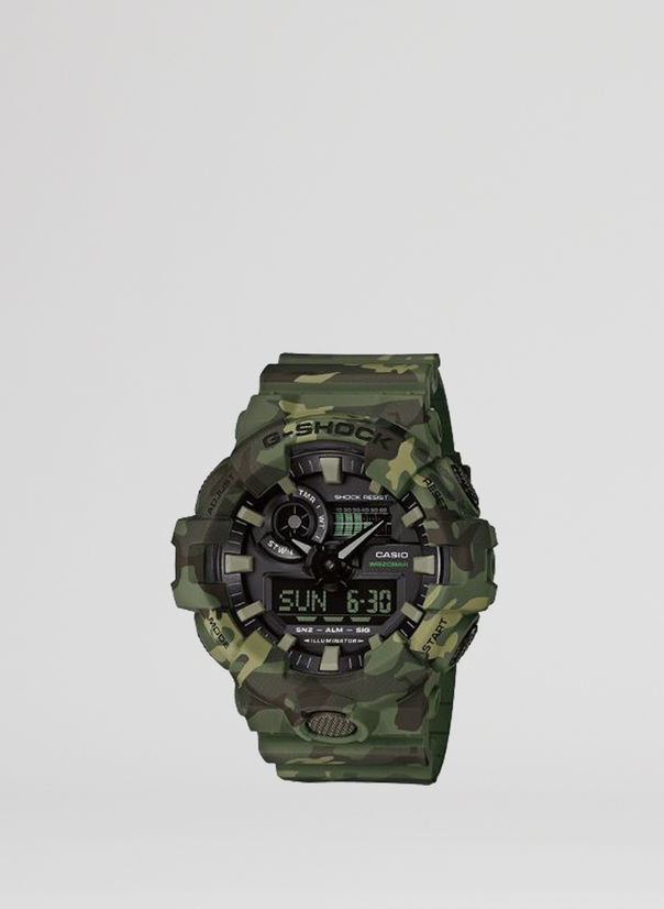 OROLOGIO GA-700, CAMO/GREEN, large