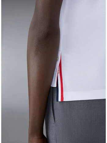 POLO SS POCKET POLO IN FINE MERCERIZED PIQUE, 100 WHITE, small