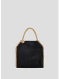 BORSA TINY TOTE ECO SHAGGY DEER, 1000 BLACK, thumb