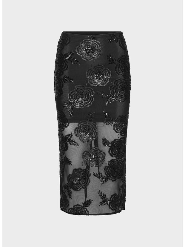 GONNA SEQUINS MIDI, 100 BLACK, large