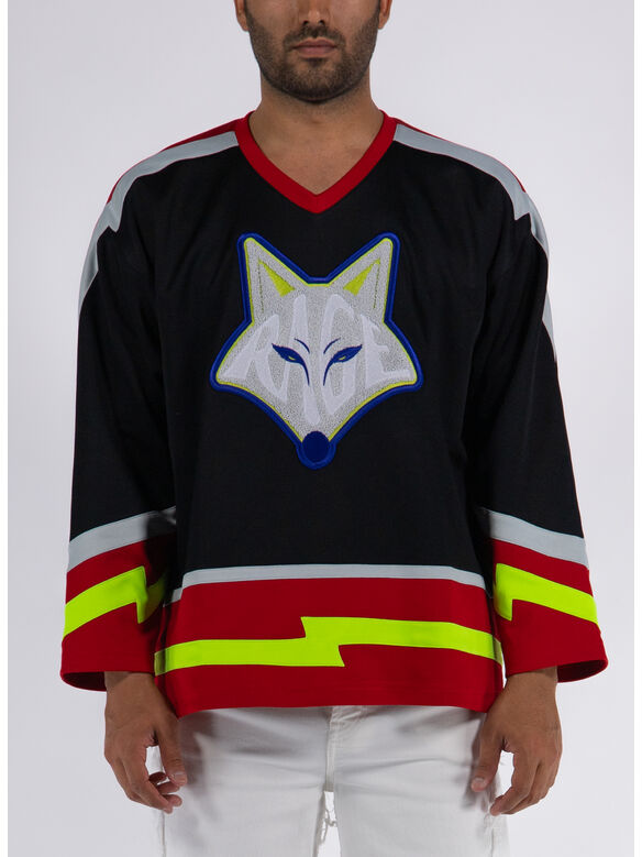 FELPA HOCKEY FOX, 0372 BLACK, medium