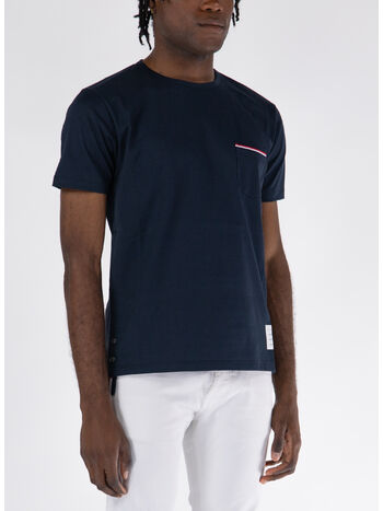 T-SHIRT SS RWB POCKET TEE IN MEDIUM WEIGHT J, 415 NAVY, small