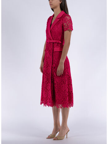 ABITO MIDI LACE, PINK, small