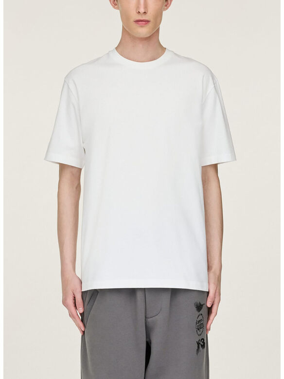T-SHIRT Y-3 SHORTSLEEVE GRAPHIC PRINT, CWHITE, medium