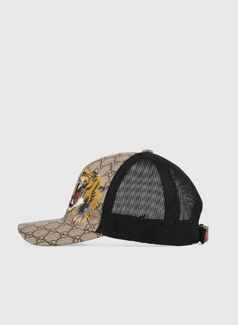 CAPPELLO DA BASEBALL GG SUPREME CON STAMPA TIGRE, 2160, small