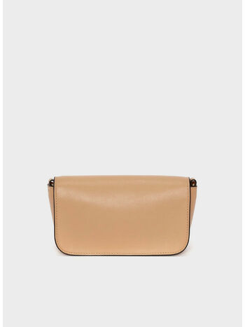 BORSA A SPALLA BAGUETTE ANCHOR, 031 LIGHTBEIGE, small