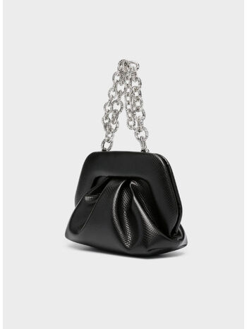 BORSA GEA APPLE SNAKE, BLACK, small