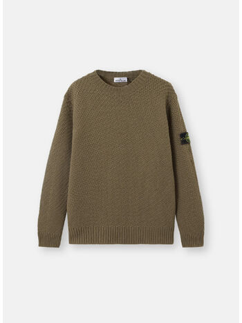 MAGLIONE CREW NECK, V005G MILITARY GREEN, small