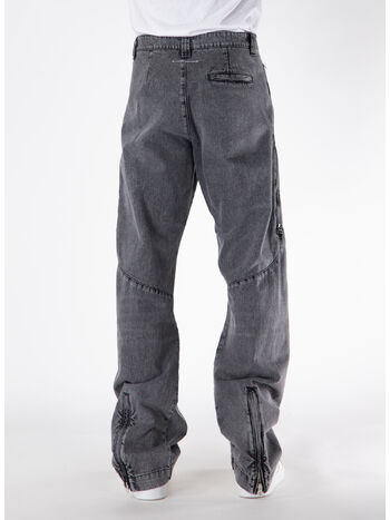 JEANS MID RISE STRAIGHT LEG, 900 BLACK, small