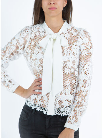 CAMICIA IN PIZZO, , small