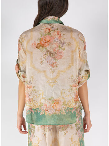 CAMICIA AUGUST, KHF KHAKI FLORAL, small