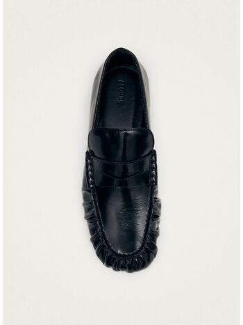 MOCASSINO IN PELLE, BLACK, small