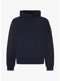 FELPA HOODIE BRUSHED ORGANIC COTTON, V0020 NAVY BLUE, thumb