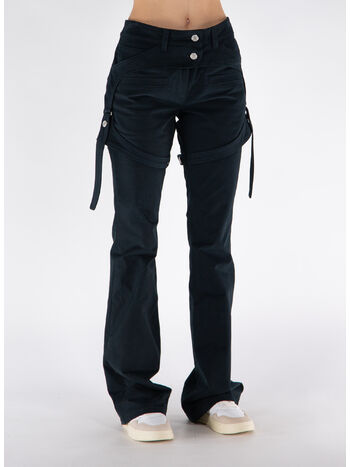 PANTALONE RACER COTTON, 9999 BLACK, small