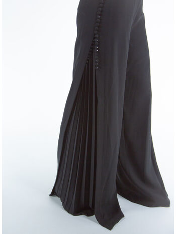 PANTALONE BLOSSOM PLEATED, BLACK, small