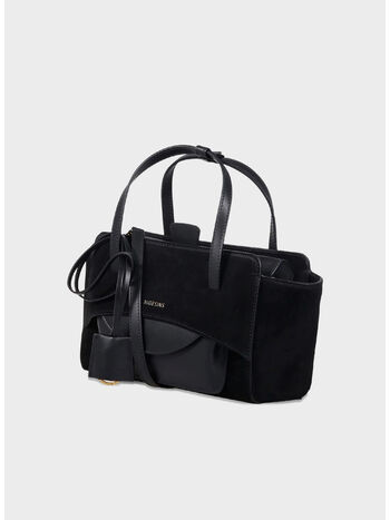 BORSA FLAP, BLK OFF BLACK, small