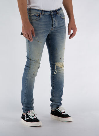 JEANS P001 WORN, LIGHTINDIGO, small