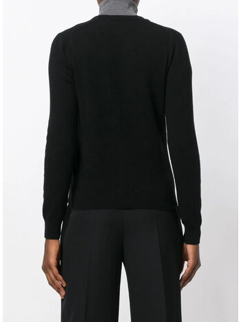 CARDIGAN CON CUORE, BLACK, small