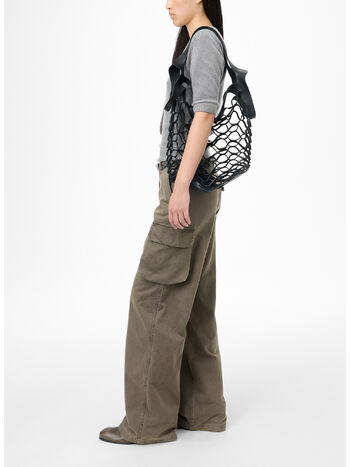 BORSA MEDIA CUT, SHIFTING INK GRITTY BULL HIDE, small